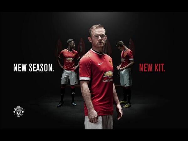 Nih Official wallpaper Jersey Home baru #MUFC