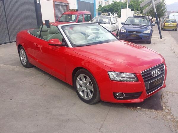 autosjosedavid's tweet photo. Oferta de la semana: AUDI A5, 2.0 Tdi Cabrio, año 2011 con 79.000 km por solo 29.999€ http://t.co/wI0gHVLLiT