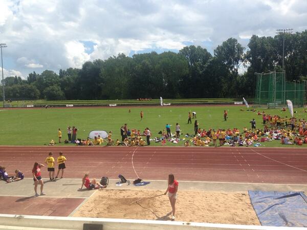 Beautiful day in all for the primary schools quad kids event! Officiating done by some of out year 10 GCSE pupils.