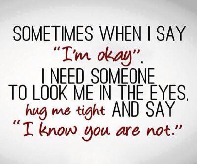 lovers_can's tweet photo. No ones ever just "okay" http://t.co/mYRUaIPmNG