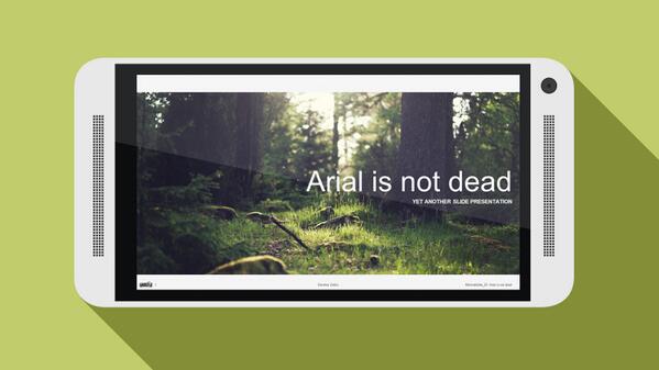 minimalslide's tweet image. Arial is not dead (another free #slidepresentation #template for #powerpoint) 
#minimalslide goo.gl/SzJnGy