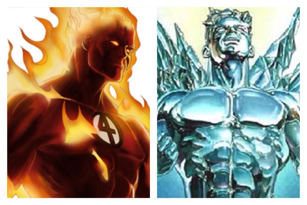HeroesVS on Twitter: "(RT) Human Torch VS Iceman (Fav) http://t.co/wFX...