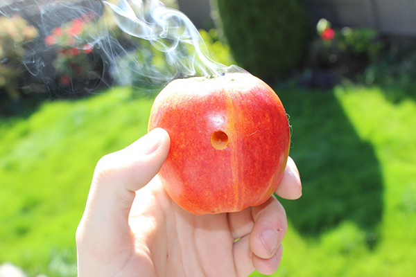 PeacePipeFL's tweet photo. What can you do with this apple? #happy #Monday #smoke http://t.co/6Hq8WZxpC2