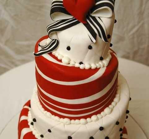 Red Wedding Cake.