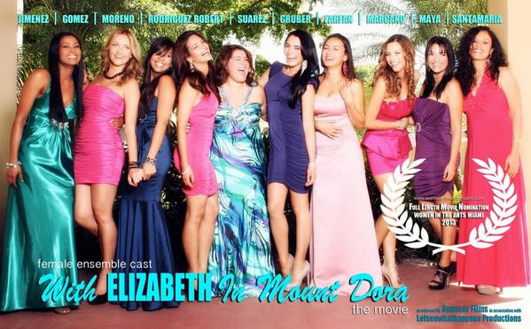 WithElizabethMD's tweet image. Las actrices del elenco, celebrando selecciones oficiales, premios, proyecciones y la vida!