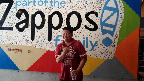 lharrison's tweet image. #Zappostour Ray and Rio tourgyides, thankyou!