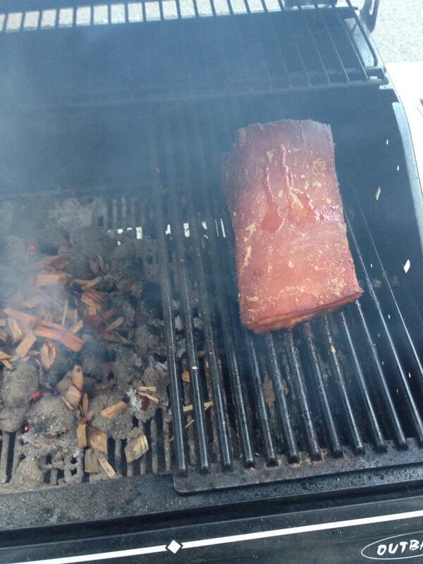Smoked porky b for the win