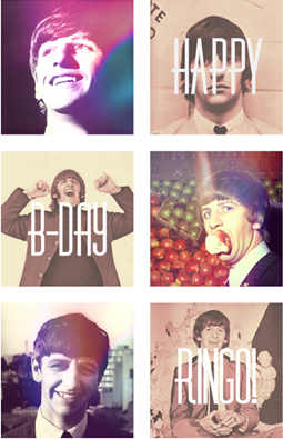 RiveraMcCartney's tweet photo. ¡Feliz cumpleaños Ringo! http://t.co/tUPqQiwnq8