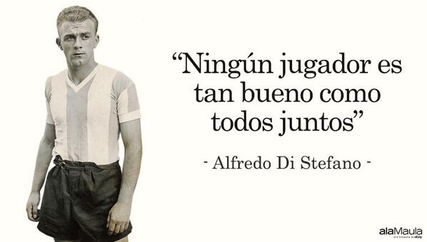 ¡Cómo decía el abuelo y el viejo!  Cuanta magia 👟⚽
QEPD Alfredo Di Stefano.
