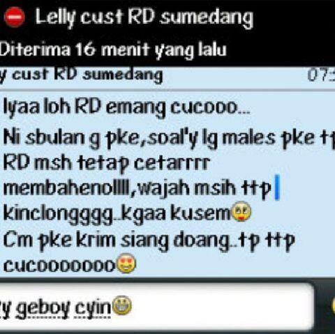 FrauMode's tweet photo. CREAM RD memang paliiiinggg TOP, memberikan bukti bukan janji...<3<3 http://t.co/8VgPt3ctQj