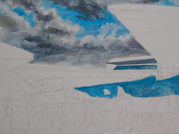 <a href="/fc_aberdeen/">Aberdeen fc fans</a> 1st day of painting #aberdeenfc #pittodrie pls rt