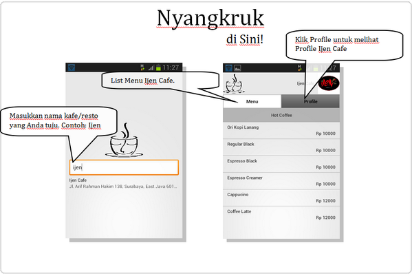 nyangkrukCom's tweet photo. @feloows @yulitashavira Pagi Kak. Ni buku menu digital IJen, :) RTin jg ya Kak, thx https://t.co/MFVlABrBzN http://t.co/rUAanf951b