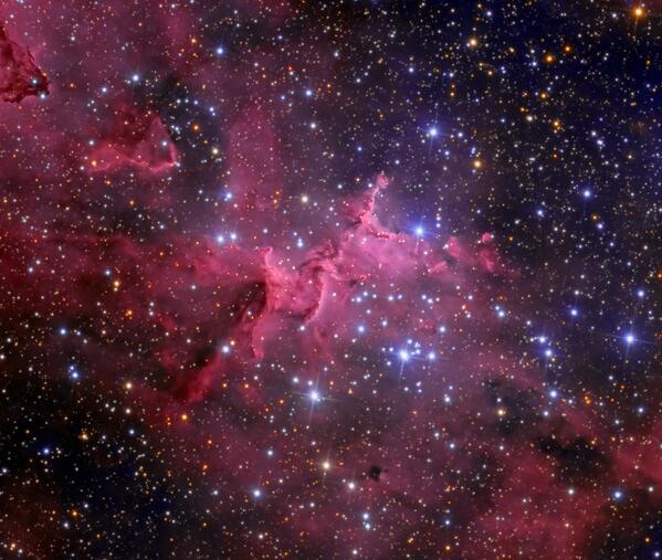 ObservingSpace's tweet photo. Melotte 15 in the Heart http://t.co/fXNJ5SUMUq #Cassiopeia http://t.co/qmYlMPKGib