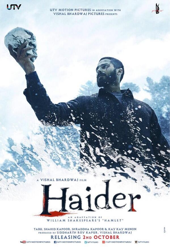 24x7Bollywood's tweet image. Intense first look of #Haider #HaiderFirstLook. What do you think?