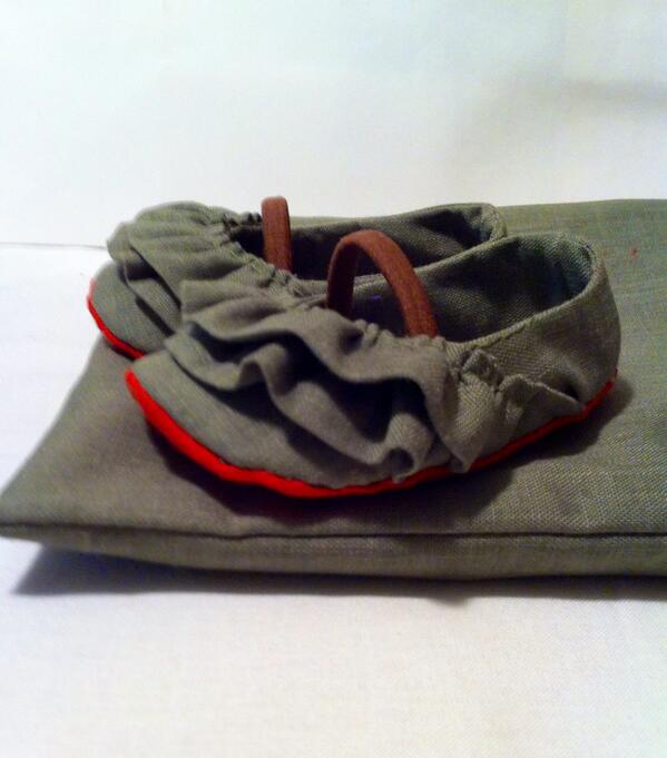 This is the tiniest blind stitch I've ever done ever. #sewing #babyshoesaresmall