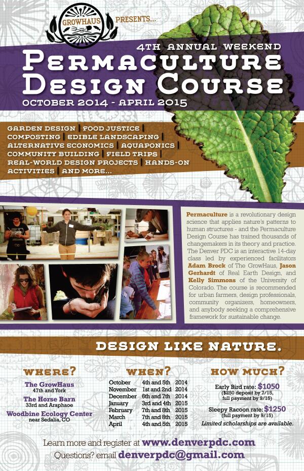 CYECenter's tweet photo. 4th Annual #Permaculture Design Course! http://t.co/cAHc6hGiYP http://t.co/oVnWlexkUS