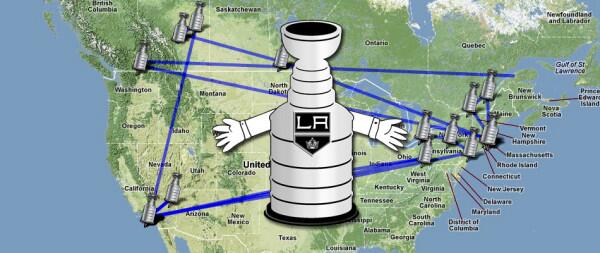 KingsFanDaily's tweet photo. Where's Stanley? Follow the #StanleyCup all summer long here... http://t.co/FYIGUWYjyW #LAKings http://t.co/HS5hSLdoT0