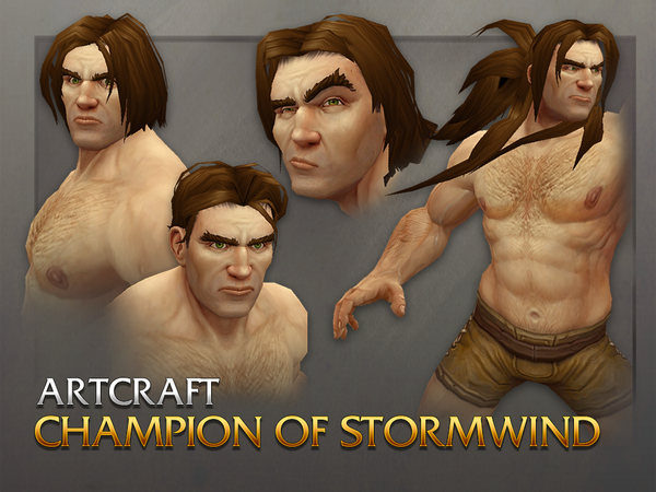 World of Warcraft p Twitter The updated male Human model