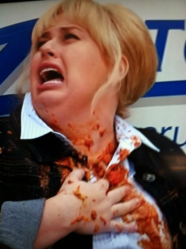 CrackonAmy's tweet image. I&apos;ve been shot! /by a flying burrito/