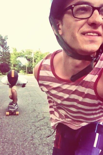 dddeejay's tweet image. Passing @Rizzaroni mid selfie