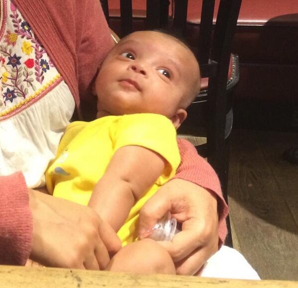paperproject's tweet photo. Youngest ever Paper Project client at 6 weeks, already attending team meetings!!! http://t.co/ieDeCl6Zwv