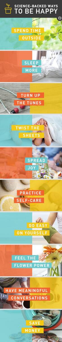 BioTrim_Labs's tweet photo. Which of these science-backed ways to be #happy do you practice everyday? Infographic Via: http://t.co/nAx9xrn5DR http://t.co/izqf9TB5on