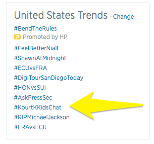 kardashiankids's tweet photo. Wow! @kourtneykardash's Twitter chat isn't for two hours & #KourtKKidsChat is already trending! You guys are amazing! http://t.co/WNsrNL8421