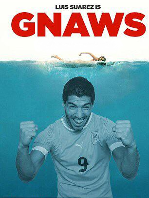 lilstacxxx's tweet photo. Newly released movie starring #WorldCup2014 #LuisSuarez lol http://t.co/SFAAoOWS9F