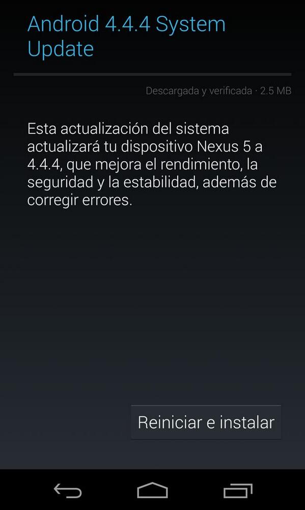 OrgoD75's tweet image. Reiniciar e instalar #android444