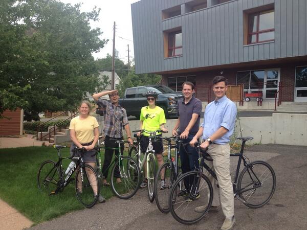 SarahB_Studio's tweet image. All the cool kids are doing it #biketoworkdenver #bikedenver We collectively rode 125 miles today