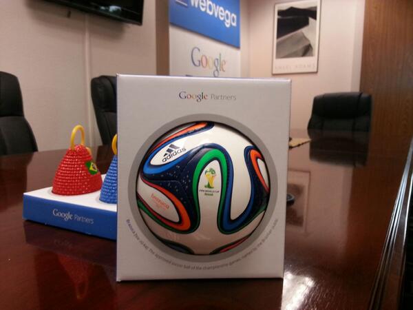 webvega's tweet image. #WorldCup2014 at the office? Only if you work with @GoogleAtWork #GoogleFun #GooglePartners