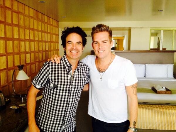 mark_mcgrath's tweet image. Two Irishmen walk into a bar...the homey Pat Monaghan from @train and I, chop it up on his "Patcast" Sláinte!