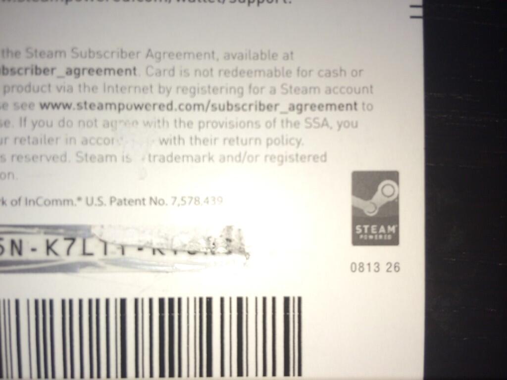 Steam Card Number Scratched Off Miles Luna on Twitter: "$50 Steam Gift card. Scratched too hard in