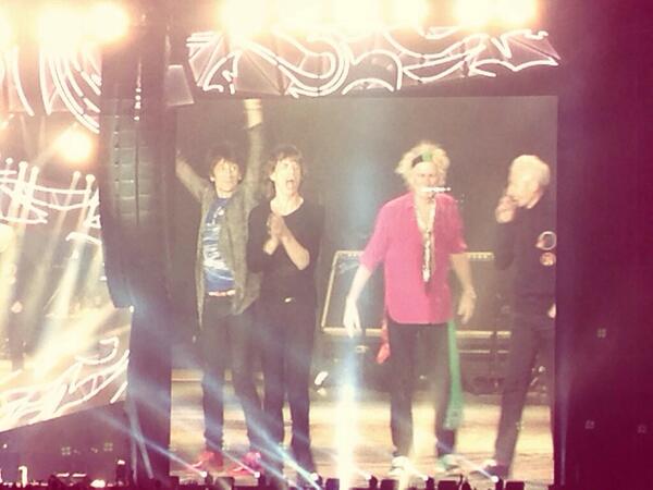 HeelenHeads's tweet photo. Literally my idols @RollingStones #StonesMadrid #EpicNight http://t.co/IS7PAODOhh