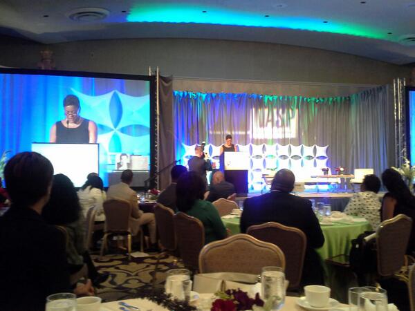 babip_ca's tweet photo. Excited to celebrate Emmett Carson 4 his courageous leadership in philanthropy #nasp2014 Thx u @abfe @siliconvalleycf http://t.co/aq9hD1IMbk