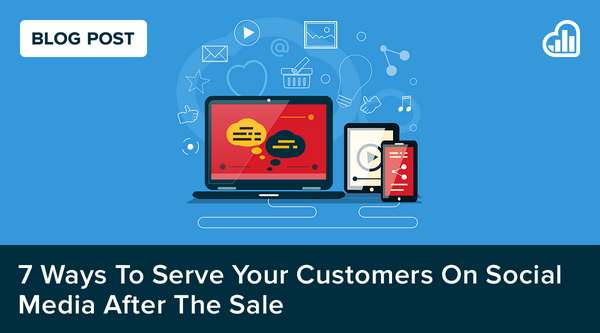 Kissmetrics's tweet image. You need to look at the top seven ways to serve your customers on social media after the sale: kiss.ly/1qJPH23