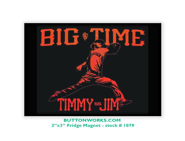 Buttonworks's tweet image. Celebrate! #TimLincecum #nohitter