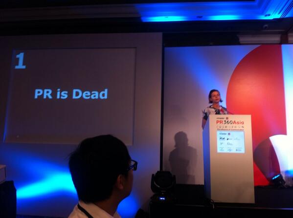 sanchanta's tweet image. PR is Dead. The PR agency is dead. Opening statement by Camilla Hammar, head of comms for IKEA China #pr360asia