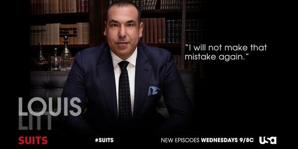 SuitsPeacock's tweet photo. Poor, Louis. #TwoInTheKnees #TeamLitt http://t.co/56JF3jrcf4