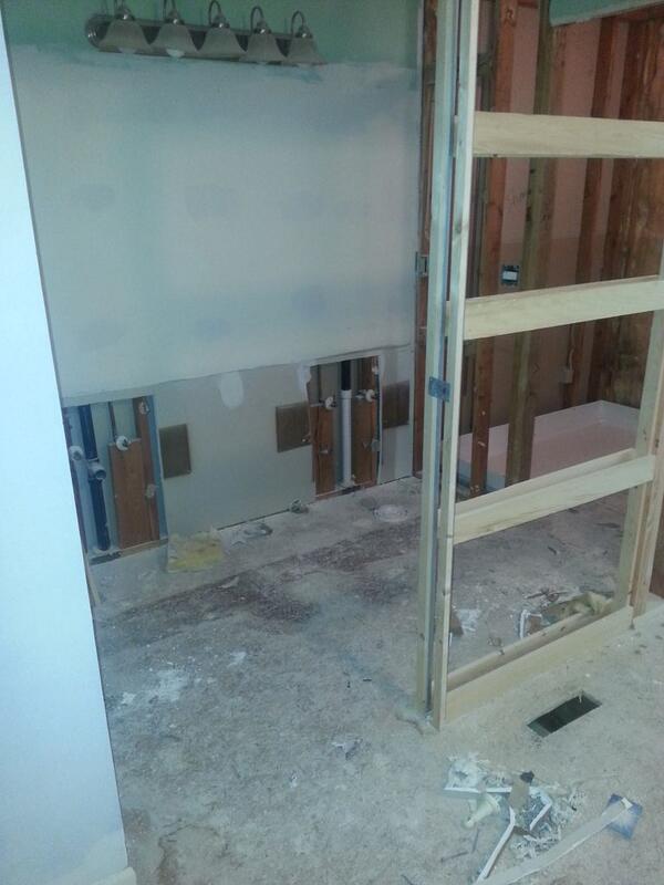 MidwestRest's tweet image. Before pics of tile job