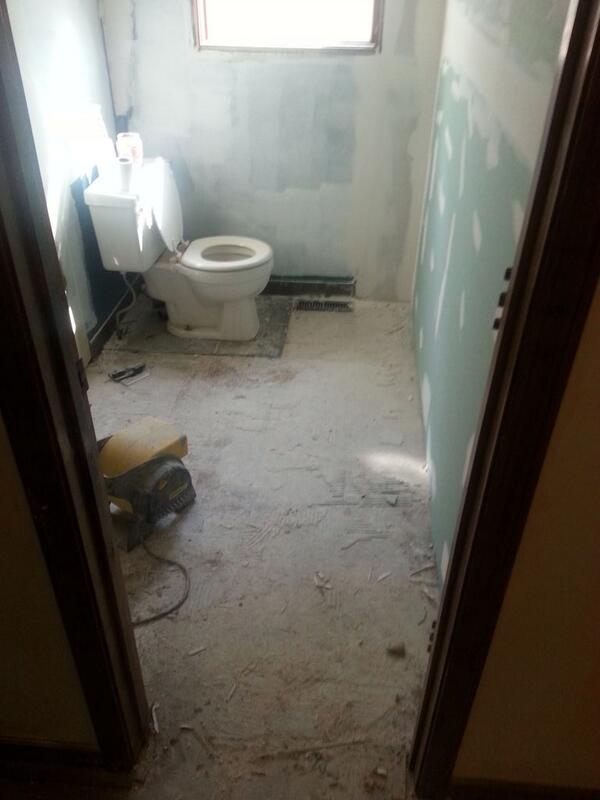 MidwestRest's tweet image. Before pics of tile job