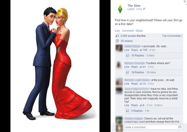 TheSimCommunity's tweet image. It's already starting. It feels like bigger maps comments for SimCity all over again