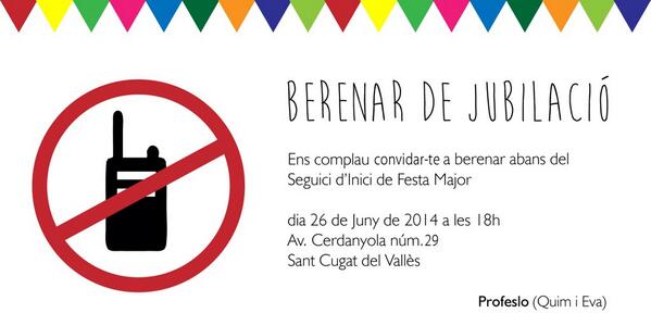 PROFESLO's tweet image. Aquesta #FMSantCugat és especial per a nosaltres.Ha arribat el moment  @tradicionalsc cc @FMSantCugat #nousprojectes