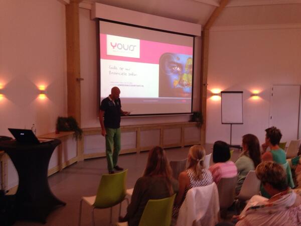 Wilco van start met zijn presentatie!