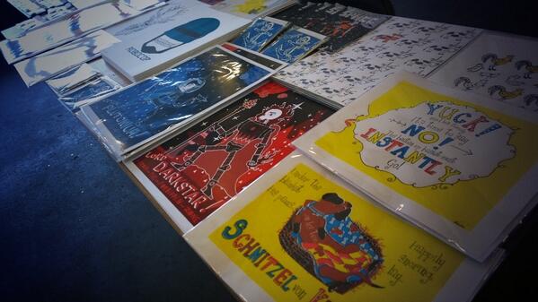 Nomad_Show's tweet photo. #Nomadshow artwork on sale. http://t.co/SffdS8rNhd