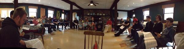 Second half of the week. Talking about what it looks like to counsel a child effectively. Awesome week so far!