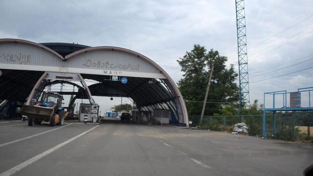 Пункт пропуска должанский лнр карта