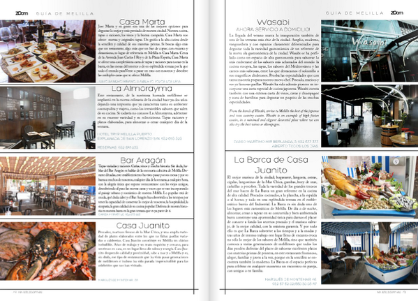RevistaZoomEs's tweet photo. En #melilla este sábado tienes a @JavierOjeda64 en concierto y en #zoommelilla los mejores rincones gastronómicos. http://t.co/eu9yRBYVlq