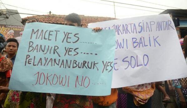 FOTO:  Warga Tolak Pemimpin Bohong