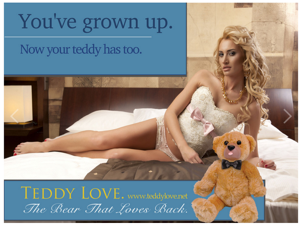 NSFW Un-BEAR-able: Teddy sex toy with battery-operated tongue controlled by  its EARS http://t.co/FxDRC77OVN